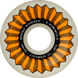 Bones  X Formula V5 Sidecut 52mm Skateboard Wheels