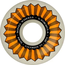 Bones  X Formula V5 Sidecut 52mm Skateboard Wheels
