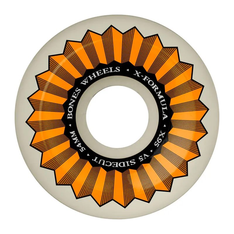 Bones  X Formula V5 Sidecut 54mm Skateboard Wheels