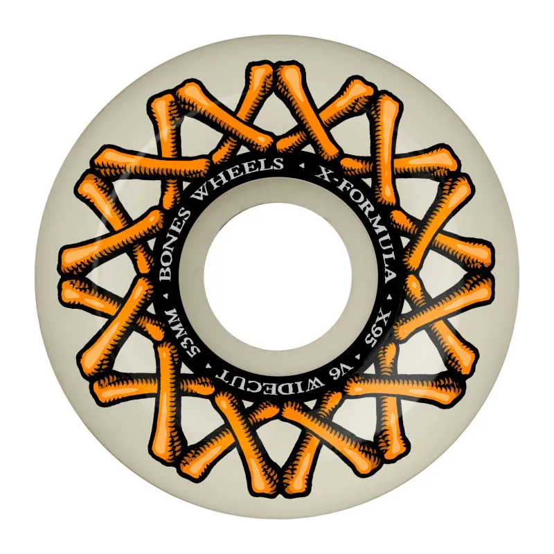 Bones  X Formula V6 Widecut 53mm Skateboard Wheels