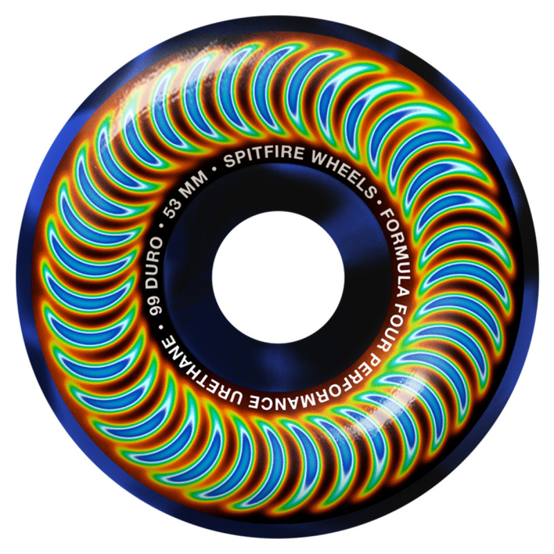 Spitfire Formula Four Radioactive 53mm Skateboard Wheels