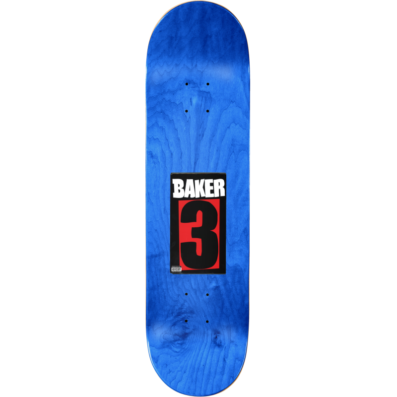 Baker 3 8.25" Skateboard Deck