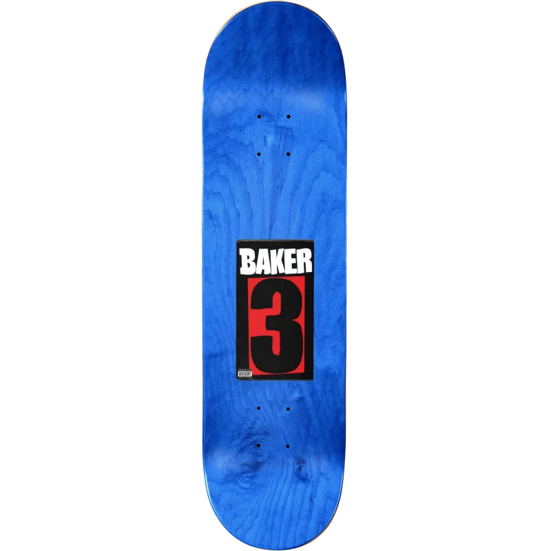 Baker 3 8.25" Skateboard Deck