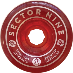 Sector 9 Centerset Nineballs 70mm Longboard Wheels