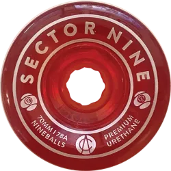 Sector 9 Centerset Nineballs 70mm Longboard Wheels