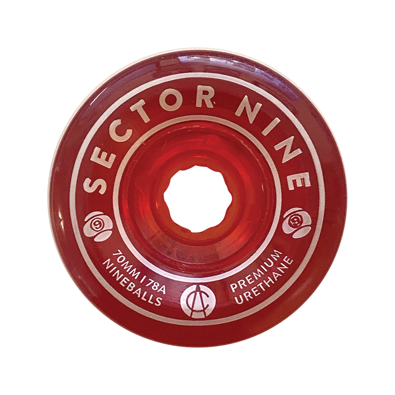 Sector 9 Centerset Nineballs 70mm Longboard Wheels