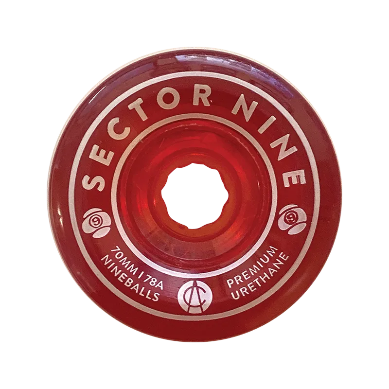 Sector 9 Centerset Nineballs 70mm Longboard Wheels