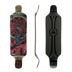 Pantheon Superdupersonic Bamboo 37" Longboard Deck