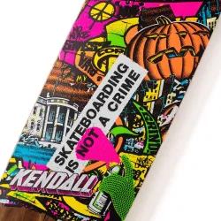 Santa Cruz Kendall Street Art Collage Egg VX 9.0" Skateboard Deck