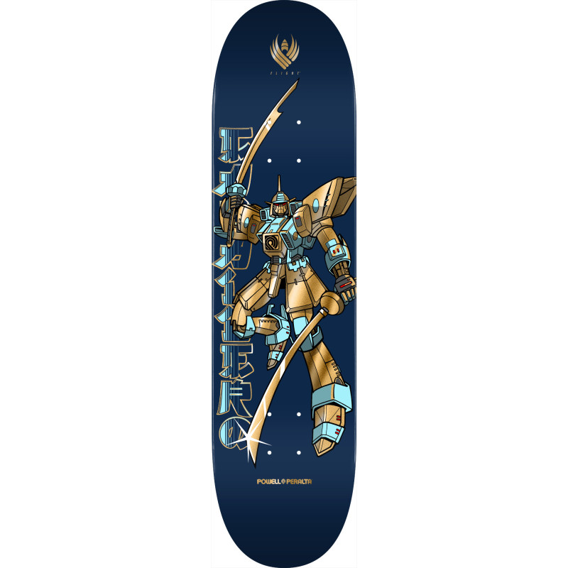 Powell-Peralta Flight Pro Shape 244 K20 Steve Caballero Gundam 8.5" Skateboard Deck