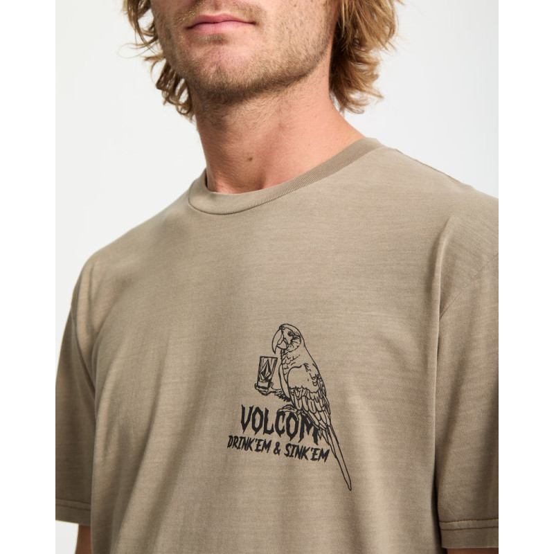 Volcom Liquor Locker T-Shirt Brindle