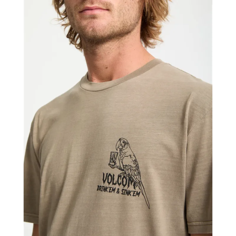 Volcom Liquor Locker T-Shirt Brindle