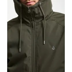 Volcom Hernan 10K Jacket Rinsed Black