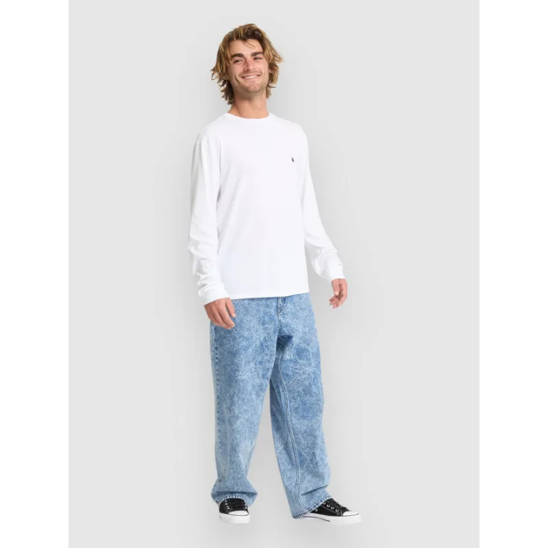 Volcom Stone Blanks Longsleeve White