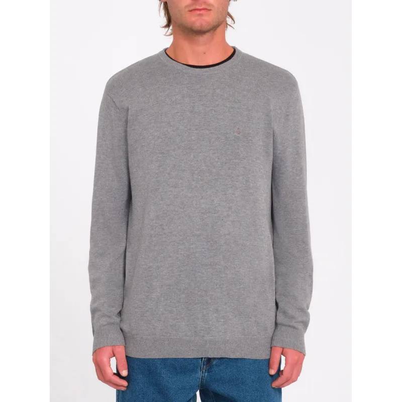 Volcom Uperstand Sweater Light Grey Heather