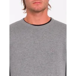 Volcom Uperstand Sweater Light Grey Heather