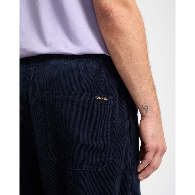 Volcom Psychstone Elastic Waist Pant Navy