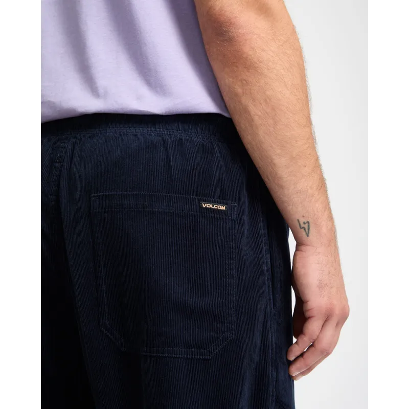 Volcom Psychstone Elastic Waist Pant Navy