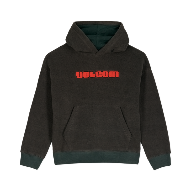 Volcom Tookool Kids Hoodie Rinsed Black