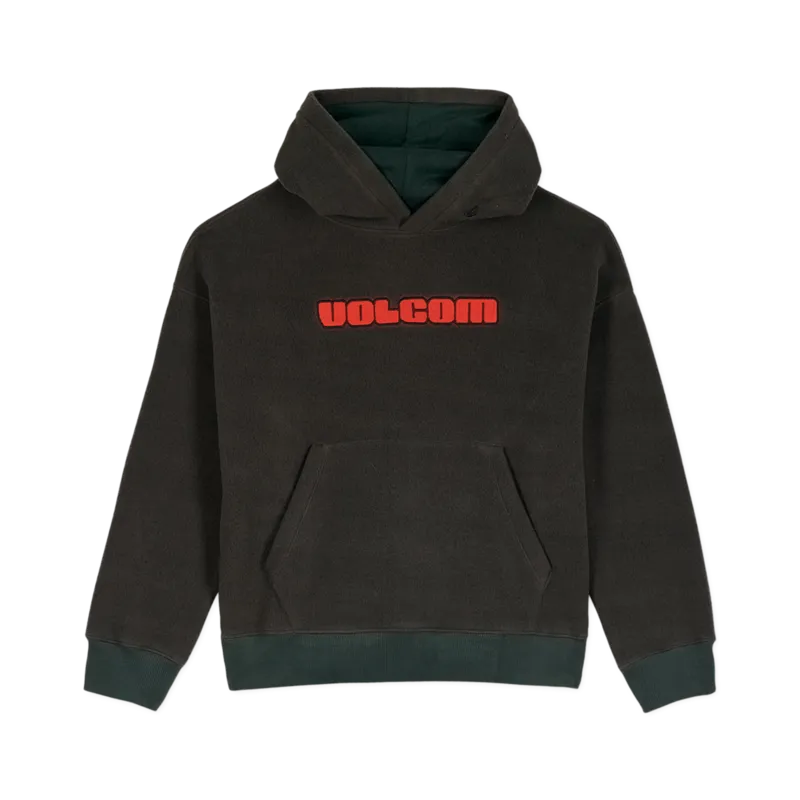 Volcom Tookool Kids Hoodie Rinsed Black