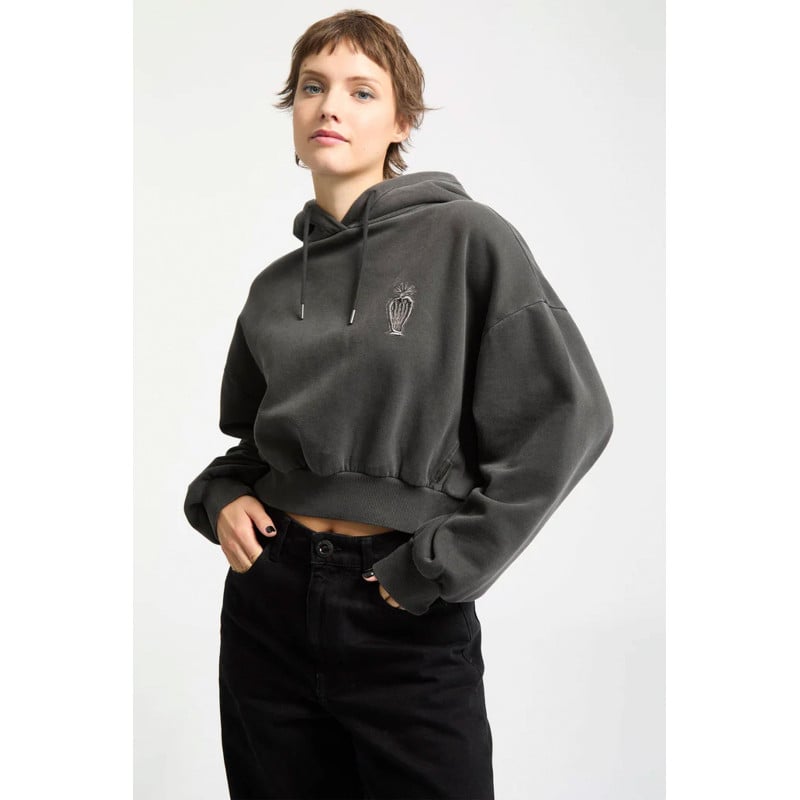 Volcom Vaderetro Hoodie Women Vintage Black