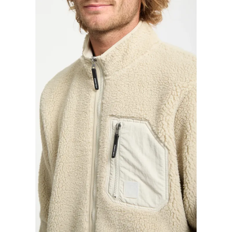 Volcom Muzzer Fuzzar Zip kopen bij Sickboards de Longboard winkel
