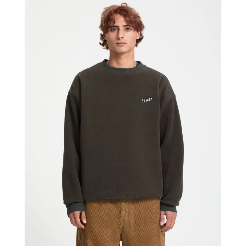 Volcom Too Kool Crew Rinsed Black