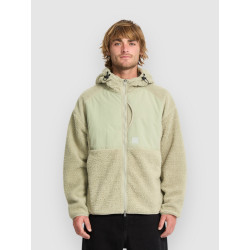 Volcom Nomaa Sherpa Zip-Hoodie Green Tea