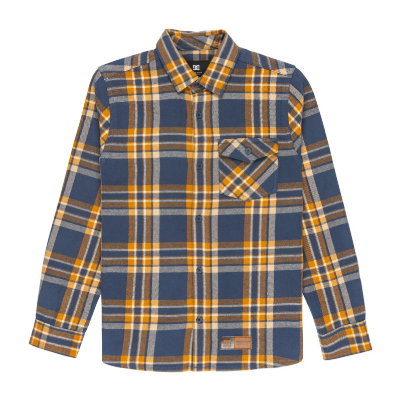 DC Shoes Marshal Flannel Blue