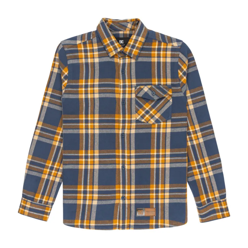 DC Shoes Marshal Flannel Blue