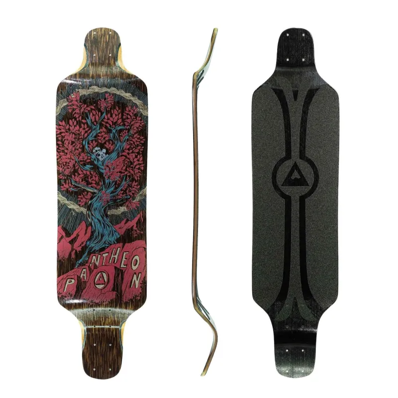 Pantheon Superdupersonic Bamboo 37" Longboard Complete