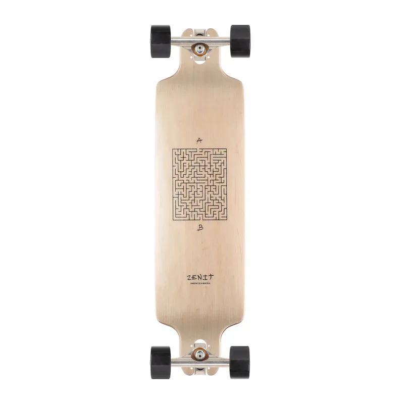 Buy Zenit AB Maze 2.0 33" Drop Through Longboard Complete at the Sickboards Longboard Shop