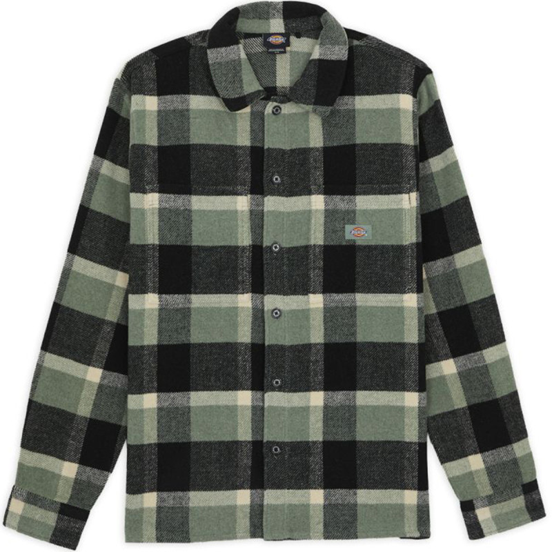 Dickies Plaid Coaling Shirt Sea Spray