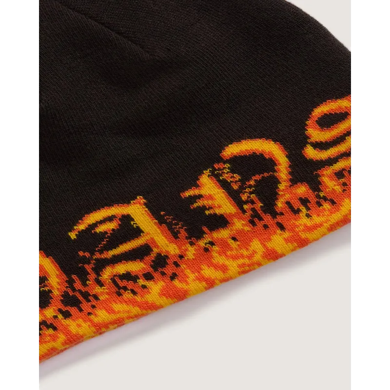 Vans Hovley Beanie Kids Black/Orange