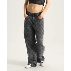 Vans Sirelle Novelty Puddle Pants Women Black