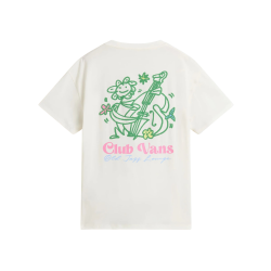 Vans Flower Chello T-Shirt Women Marshmallow
