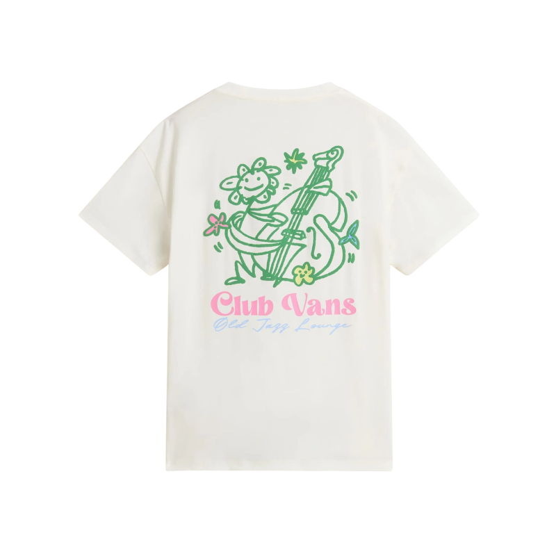 Vans Flower Chello T-Shirt Women Marshmallow