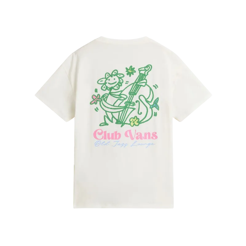 Vans Flower Chello T-Shirt Women Marshmallow