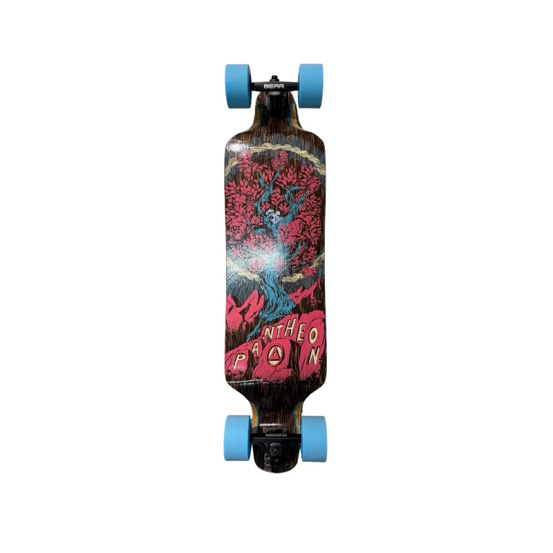 Pantheon Superdupersonic Bamboo 37" Longboard Complete
