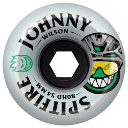Spitfire Johnny Wilson Burn Squad Conical Full Clear 54mm Skateboard Wheels