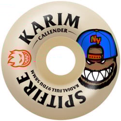 Spitfire Formula Four Karim Callender Burn Squad Radial Full 58mm Skateboard Wheels