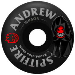 Spitfire  Formula Four Andrew Wilson Burn Squad Radial 56mm Skateboard Wheels