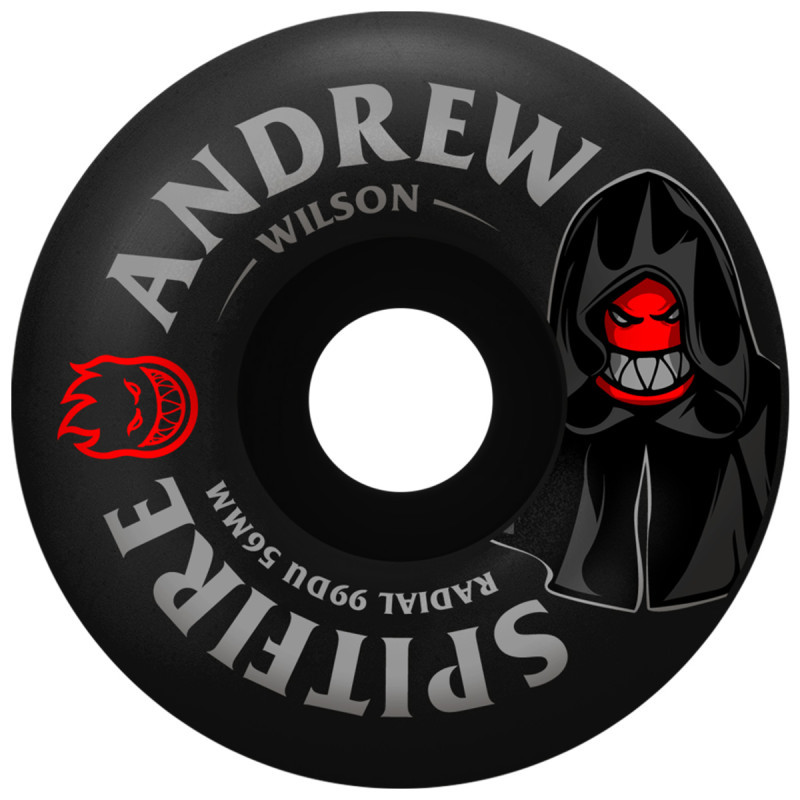 Spitfire  Formula Four Andrew Wilson Burn Squad Radial 56mm Skateboard Wheels