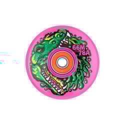 Santa Cruz Slime Balls Gator Swamp Spew Light Ups OG Slime 66mm Skateboard Wheels