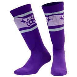 Triple Eight SOCK SHINGUARDS BARBIE PATIN  White