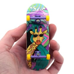 Teak Tuning 32mm Prolific Gen2 Fingerboard Complete  Graffiti Giraffe