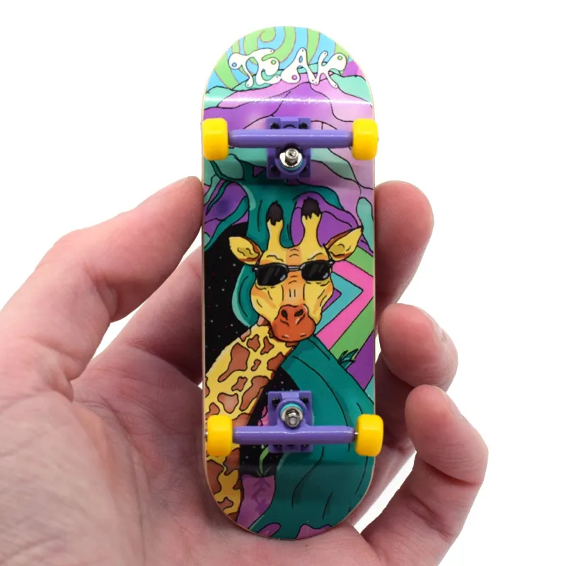 Teak Tuning 32mm Prolific Gen2 Fingerboard Complete  Graffiti Giraffe
