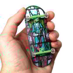 Teak Tuning Heat Transfer Graphic 34mm Fingerboard Complete  Queen Margaret Stained Glass