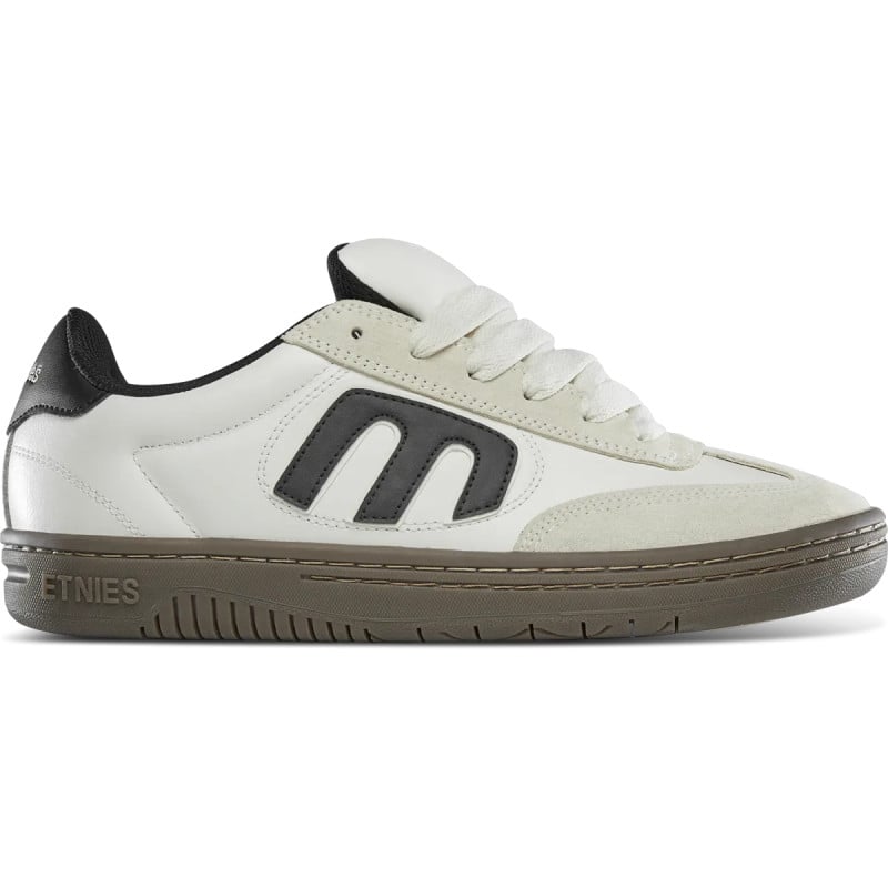 Etnies Locut Shoes White/Black/Gum - 6