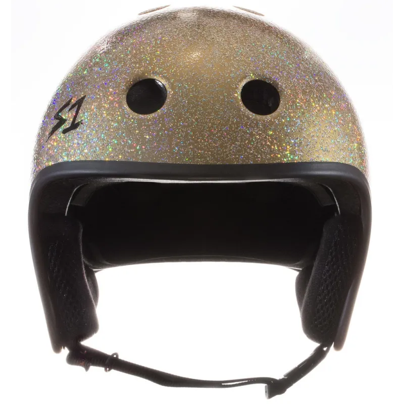 S-One Retro Lifer Glitter Helm kopen bij Sickboards de Longboard winkel